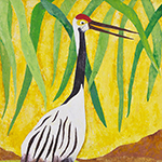 Un coin de paradis, 40 cm x 60 cm, 2014